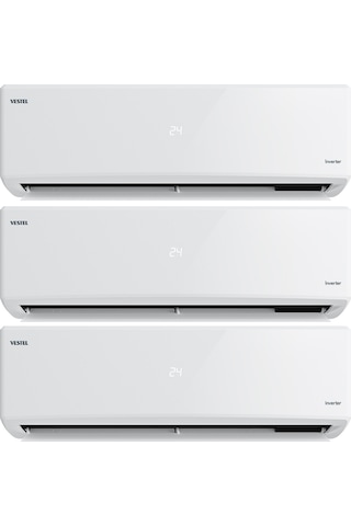 Vestel Flora Doğa A++ 2700 BTU Multi Inverter Plus AC 9+9+12 Klima