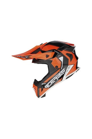 Acerbis X-track 22-06 Kask Turuncu Siyah