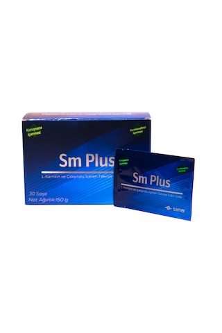 Sm Plus L-karnitin Ve Çakşrotu İçeren Takviye Edici Gıda