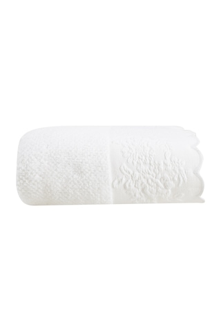 Mudo Home Lıly Lovely Yüz Havlusu 50x80 Beyaz