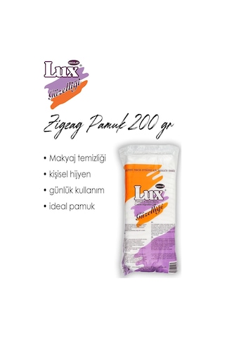 Lux 13 Al 11 Öde Zigzag Pamuk 200 Gr Ve Rosıe
