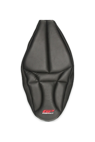 GP Kompozit Honda PCX 125 / 150 2014-2025 Uyumlu Fileli Motosiklet Konfor Sele Kılıfı Siyah