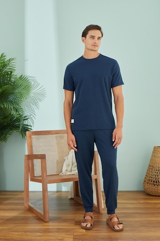 Sevim Erkek Kısa Kol Lacivert Pijama Takım C3t6n49 001