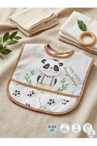 Set Kısa Kollu Bağlamalı Ayarlanabilir Sıvı Geçirmez Aktivite ve Mama Önlüğü Çok Renkli 2'li