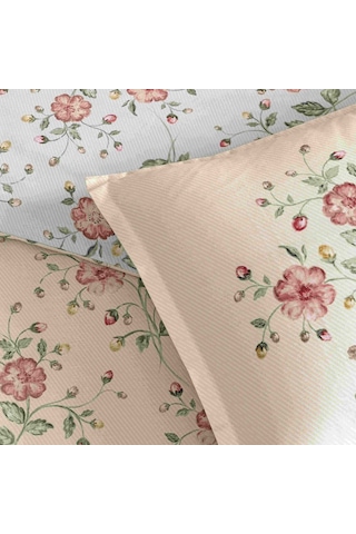 Linens Sc Allday Fleur Nevresim Takımı King Krem Krem