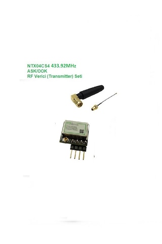 433.92mhz Ask/ook Rf Verici Seti Ntx04cs4-set 433.92mhz Ask/ook Rf Verici Seti Ntx04cs4-set