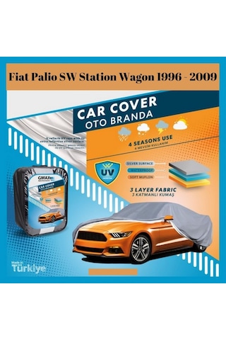 Fiat Palio Sw Station Wagon 1996 - 2009 Arası İle Uyumlu Oto Branda 1 Adet