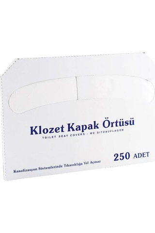 Şeylişeyler - Klozet Kapak Örtüsü 200'lü Tek Kullanımlık Hijyenik Tuvalet Kağıdı 1 Paket
