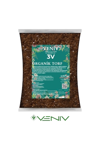 3v Organik Torf Bitki Toprağı 2 Litre Perlit Içerikli Bitkileriniz Için Doğal Ve Verimli Toprak 1