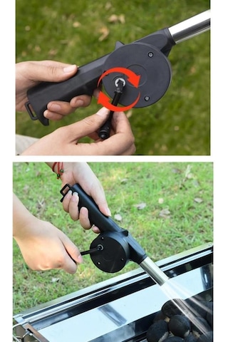 Barbekü Soba Semaver Odun Kömür Tutuşturucu Mangal Fanı