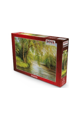 Nova 1000 Parça Dere Kenarında Salkım Söğüt Puzzle