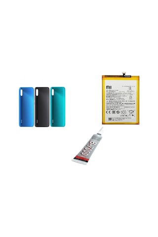 Kahveci.store Redmi 9a Arka Batarya Kapağı ,batarya Ve B7000 Yap 22 Çok Renkli