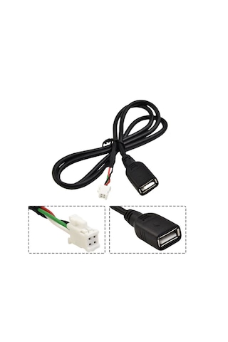 Universal Usb Portu Kablolu 4 Pin Android Multimedya Teyp Android Double Teyp
