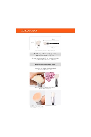 Missha Artistool Cheek & Shading Brush Allık Ve Gölgelendirme Fırçası #203