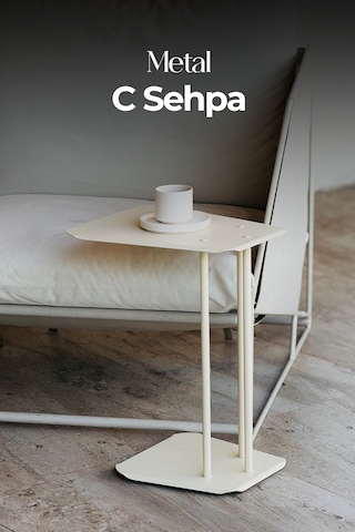 C Sehpa Koltuk Yan Sehpası Zigon Sehpa Servis Ve Kahve Sehpası