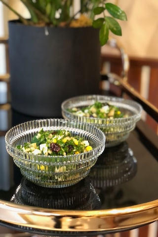 1 Adet Salata Sunum Kasesi Cam Küçük Boy 15 Cm