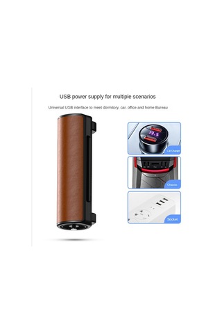 Cf01 Usb Arayüzlü Araba Koltuğu Fanı Ayarlanabilir Rüzgar Hızı Masaüstü Küçük Fan Kırmızı