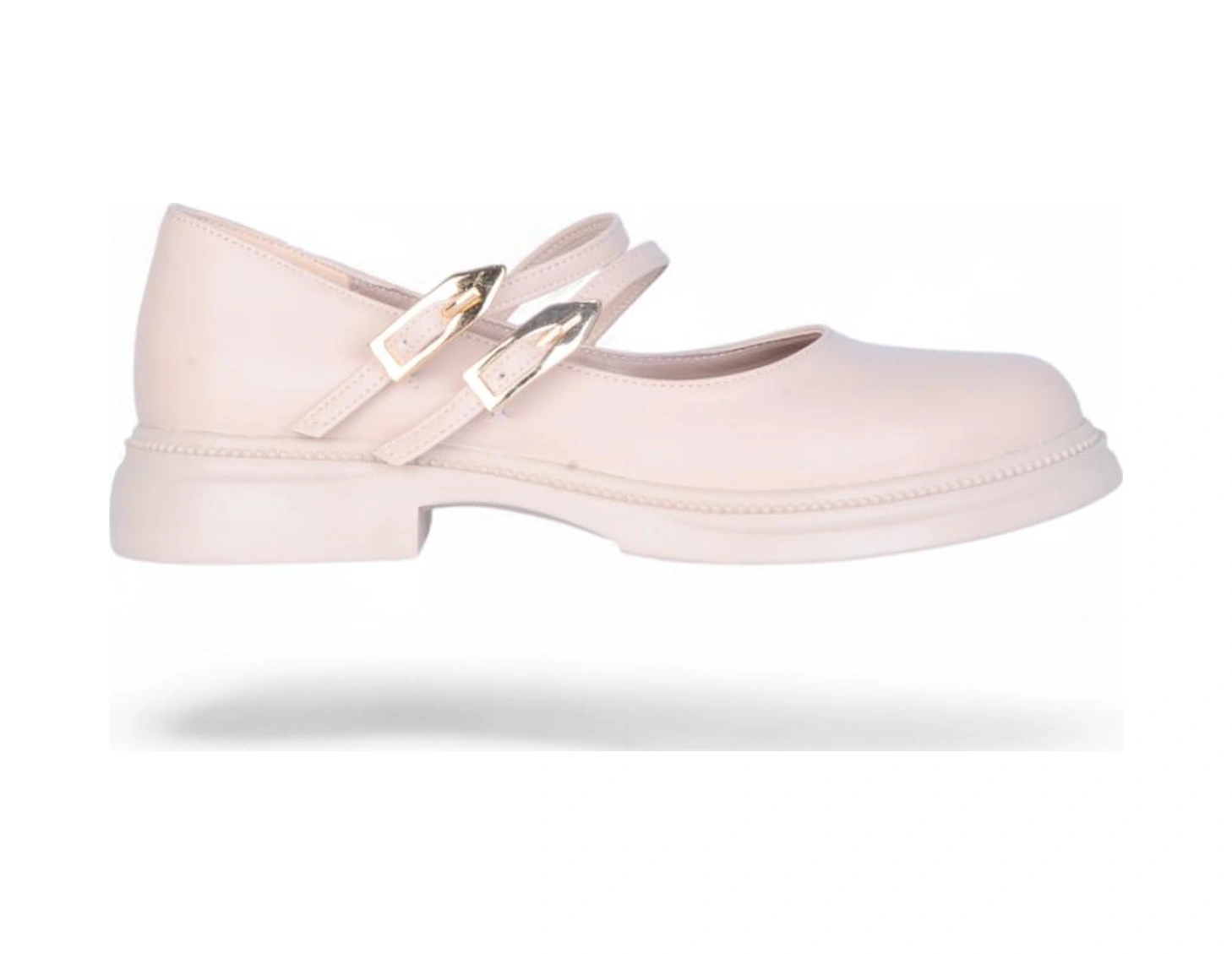 Scarletta S12 Cilt Krem Kadın Loafer Ayakkabı Krem