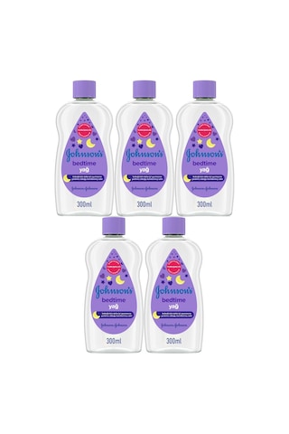 Johnsons Baby Bebek Yağı 300ml Bedtime Uyku Rutini 5 Li Set