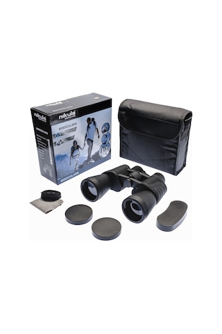 Nikula 30x50 Profesyonel El Dürbünü - Süper Netlik - 1000m/45m Siyah