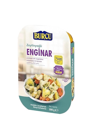 Burcu Zeytinyağlı Enginar 200 Gr X 4 Adet