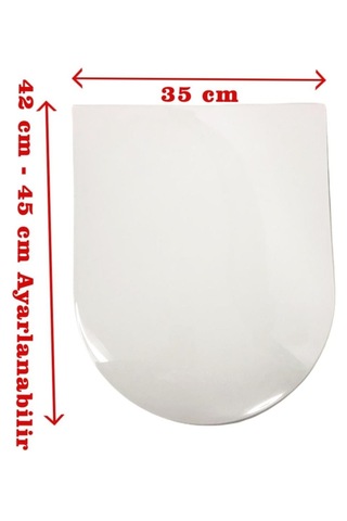 Gala Slim Süvari Yavaş Kapanan Klozet Kapağı Amortisörlü Kapak