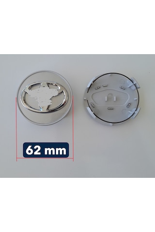 Toyota Auris Jant Göbeği Gri 62 Mm 1 Takım