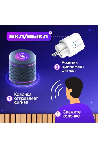 Lemestar Akıllı Wifi Priz - 16a, 3.5kw, Zamanlayıcılı, Yandex Ve Marusia Uyumlu