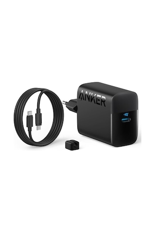 Anker Şarj Cihazı 45w Usb-c Ve Usb-c Kablolu 2'li Set - B2653 - Siyah Anker Türkiye