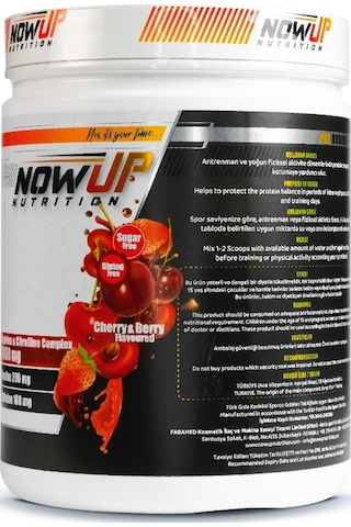 Nowup Nutrition Arginine / Cherry & Berry 360 G