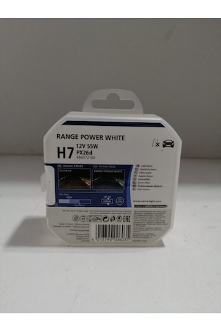 Narva Far Ampülü 12v 55w H7 Beyaz Işık Xenon