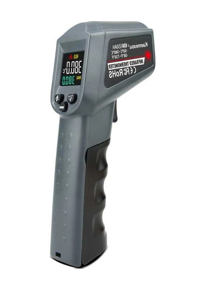 Tongxida 550ah Kızılötesi Sıcaklık Ölçer -50 C/+550 C, Lcd Ekran, Veri Tutma, Lazer Hedefleme, 2xaaa Pil