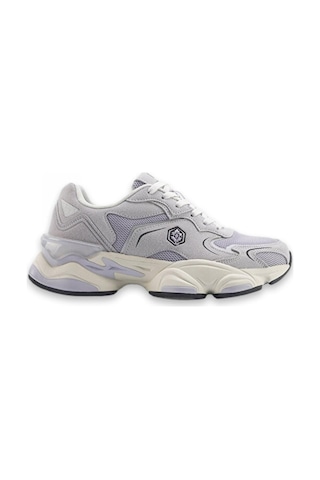 Lumberjack 4w Madax-z Wmn Pu Sue 4pr Sneaker Gri Kadın Spor Ayakkabı Gri