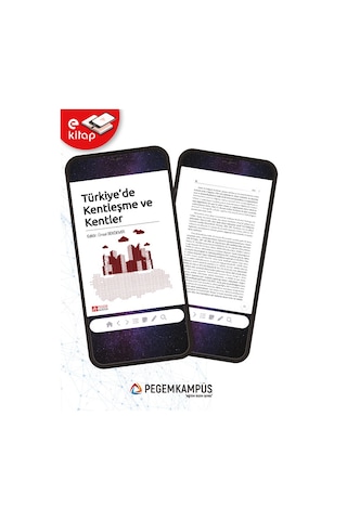 Türkiye'de Kentleşme Ve Kentler E-kitap