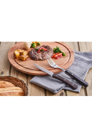 Onon 2 Parça Steak Çatalı ve Steak Bıçağı