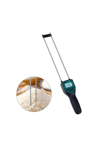 Moveevo Md7832 Tahıl Nem Ölçer, Çift Metal Prob, Lcd Ekran, Sesli Hatırlatıcı, 14 Tahıl Türü, Direnç Metodu, 4xaa Pil Pil Hariç