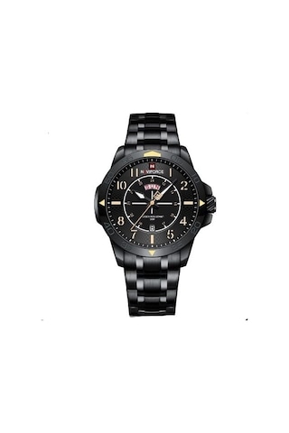 Naviforce Erkek Kol Saati Analog Çelik Kasa Çelik Kordon 2146 Siyah Naviforce Erkek Kol Saati Analog Çelik Kasa Çelik Kordon 2146 Siyah