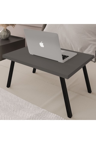 Katlanır Laptop Seyyar Çalışma Masası-laptopmasa01-antrasit