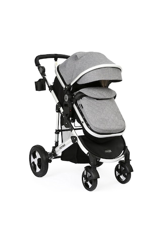 Yoyko Ultimate Travel Sistem Bebek Arabası 3 İn 1 Gri Silver Gri