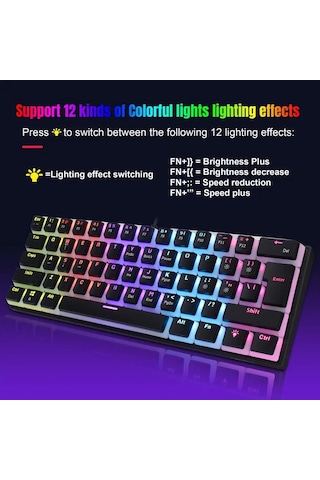 Valkyrie Valkyrie L700 Blue Switch Mekanik Oyuncu Klavye