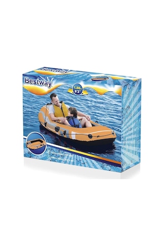 2 Kişilik Şişme Bot Hydroforce 196x114 Cm Bestway - 61100 Lisinya Çok Renkli
