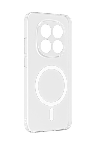 Vendas Xiaomi Redmi Note 15 Pro Plus Kamera Korumalı M-safe Şarj Özellikli Şeffaf Zore London Sert Pc Kapak Şeffaf
