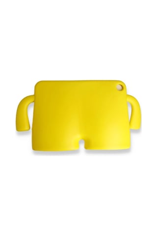 Apple İpad Uyumlu Pro 11 2021 Kılıf Karakter Tablet Silikon - Sarı Tablet Kılıfı