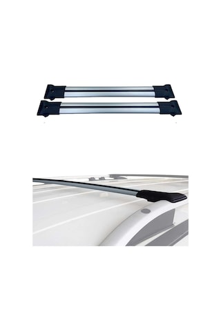 Volkswagen Caravelle T5-t6 İçin Klasik Model Ara Atkı - Portbagaj & Sepet Taşıma Barı - Gri