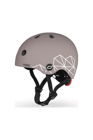 Scoot And Ride Lifestyle Bebek Kaskı Xxs-s Brown Lines 181206-96563