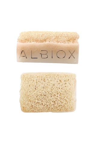 Albiox Doğal Kabak Lifli Eşek Sütü Sabunu 130 G