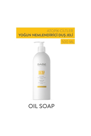 Babe Oil Soap 500ml - Çok Kuru Ciltler için Vücut Yıkama Yağı