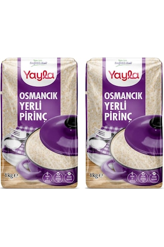 Yayla Osmancık Pirinç 1 Kg X 2 Adet