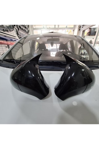 Peugeot 207 Yarasa Batman Ayna Kapak Piano Black Parlak Siyah Abs