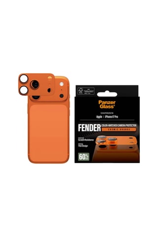 Panzerglass Apple Uyumlu iPhone 17 Pro Fender Kozmik Turuncu Lens Koruyucu Turuncu